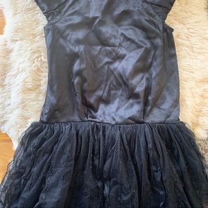 Girls GAP Black Holiday Dress